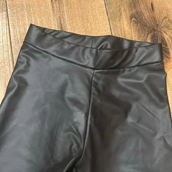 Zara Girls Faux leather pants | Size 9 - Picture 2 of 3